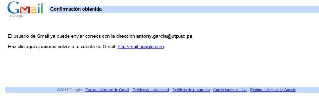 correo UTP en Gmail