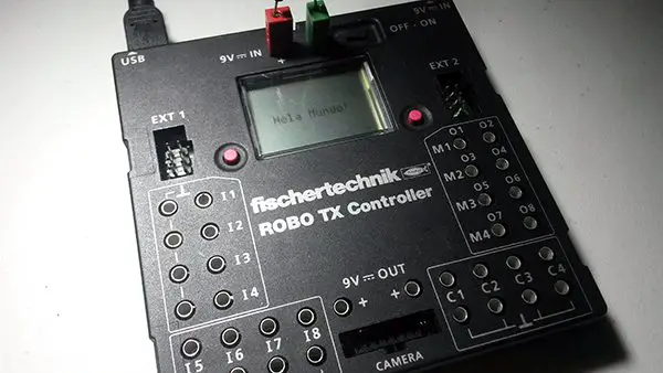 Pantalla LCD fischertechnik ROBOPro