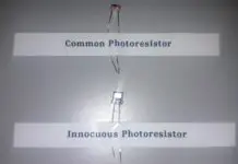ldr vs innocuous photoresistor